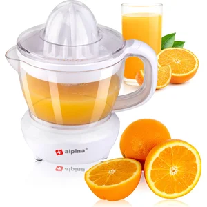 Alpina Citruspers - 0,7 Liter - 2 Perskegels - 2 Draairichtingen - 25 Watt - Wit pas cher