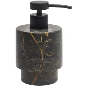 Aquanova AQAUANOVA - PORTO ZEEPDISPENSER MEDIUM BLACK 9 pas cher