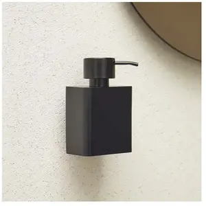 Aquanova Khana - Zeepdispenser wand - Black (zwart)