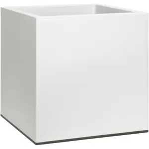 ELHO Jardinière Carrée Vivo Square Wheels Blanc - ElhoVendu parbol