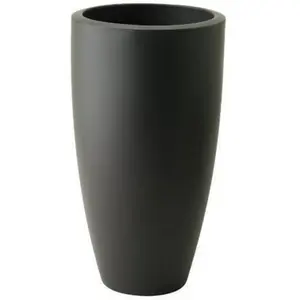 Elho 8887073942500 pots de fleurs pur ronde souple 40 de haut, anthrac... pas cher