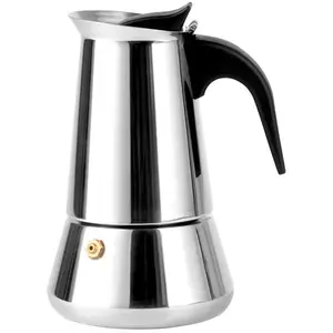 LEOPOLD Cafetera Expresso Inox TREVI- 4 tazas pas cher
