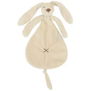 Happy Horse Recycled Konijn Richie Knuffeldoekje - Beige - Baby cadeau pas cher