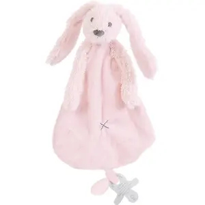 Comparateur de prix : Happy Horse Konijn Richie Knuffeldoekje - Roze - Baby cadeau