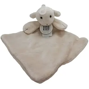 Doudou Carré L'agneau Lara 26 Cm pas cher