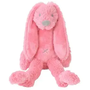 Happy Horse Konijn Richie Knuffel 28cm - Donkerroze - Baby knuffel