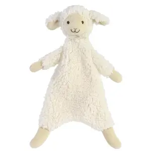 Happy Horse Lam Leo Knuffeldoekje - Wit - Baby cadeau pas cher