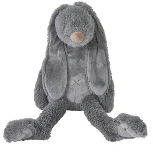Happy Horse Konijn Richie Knuffel 38cm - Donkergrijs - Baby knuffel pas cher