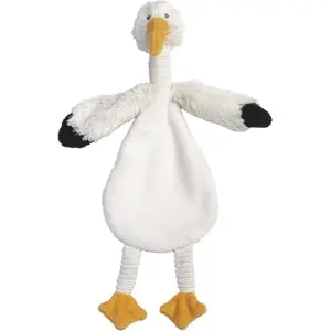 Happy Horse Ooievaar Sky Knuffeldoekje - Wit - Baby cadeau pas cher