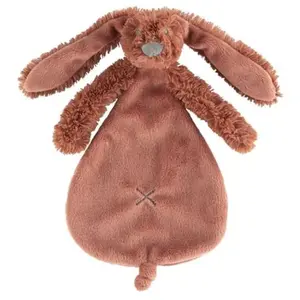 Happy Horse Konijn Richie Knuffeldoekje - Roestbruin - Baby cadeau