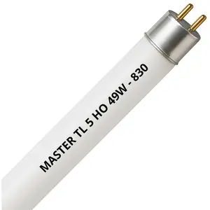 Philips tube fluorescent master tl5 ho t5 49 watts cc 830 g5 3000k pas cher