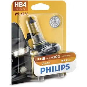 Philips Vision HB4 Ampoule De Phare Avant, plus 30% De Luminosité, Blister De 1 pas cher