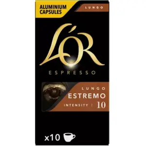 Capsules L'OR Espresso LUNGO ESTREMO x10 pas cher