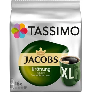 Tassimo Jacobs Krönung XL - 16 Capsules pas cher