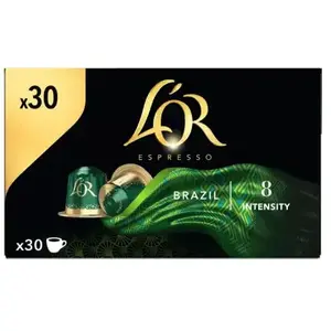 Capsules L'OR BRESIL 30 capsules 156g pas cher