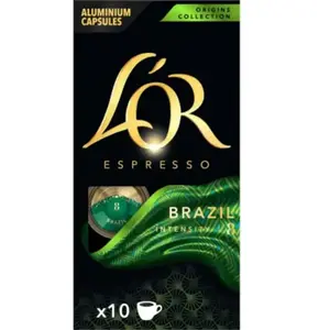Capsules L'OR Espresso BRESIL x10 pas cher