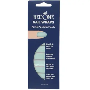 Herôme Nail Wraps mint pas cher