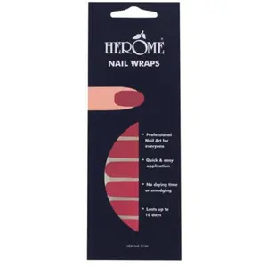 Comparateur de prix : Herome Herôme Nail Wraps magenta