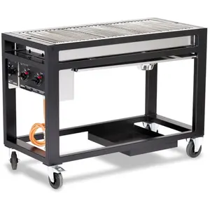 Gasbarbecue 'Europa' - HENDI - 21,6kW - 1260x580x(H)900mm - HENDI 700051 - Horeca & Professioneel