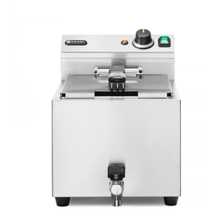 Comparateur de prix : Hendi 209424 friteuse Enkel 10 l Vrijstaand 6600 W Frituurpan Zilver