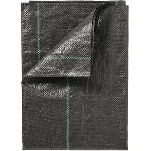 Nature - Gronddoek - Kleine Moestuinbak - zwart - 134x134cmVendu parbol