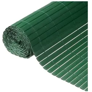 Canisse double face PVC vert foncé - NATURE - 1,5 x 3 m - 100% occulta...Vendu parbol
