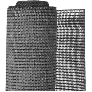 Nature - Schermgaas - 1 x 3m - antraciet - met bevestiging-setVendu parbol