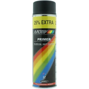 Primer noir, bombe aerosol 500ml - Motip pas cher