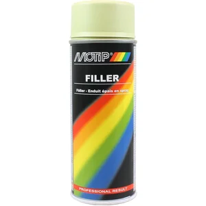 Motip MOTP BOMBE PEINTURE 400 ML FILLER ENDUIT SPRAY AEROSOL ENTRETIENT RENOVER AUTO MOTO VELO BATEAU AVION QUAD VEHICULE VOITURE CAMION pas cher