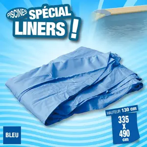 Ubbink - Liner 75/100e bleu 355x490x130cm [LIVRAISON 2 SEMAINES]Vendu parrakuten