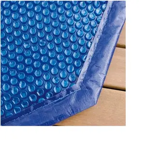 Bâche à bulles - UBBINK - 490 x 355 cm - Épaisseur 400 µ - Protection piscine - Bordée 4 côtés pas cher