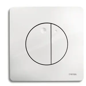 Wisa bedieningspaneel closet/urinoir Quadro Gaia wit