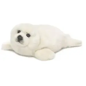 Peluche Phoque Crème - WWF - 15188002 - 38 cm - Pour Bébé et Intérieur pas cher