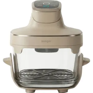 Seeger SGR1050SB Glass Air Fryer Beige SGR1050SB