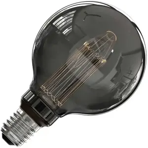 Calex Crown Series LED Lamp - E27 - G95 Lichtbron Titanium - 3.5W - Dimbaar pas cher