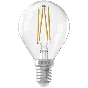 Calex LED volglas Filament Kogellamp 220-240V 4.5W 470lm E14 P45, H... pas cher