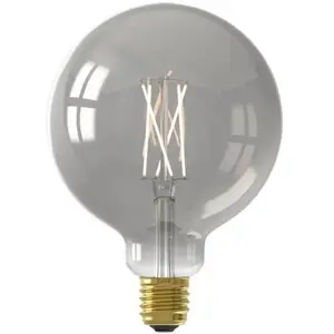 Ampoule LED E27 - CALEX - G125 SMART GLOBE - Filament droit - 7 W - 40... pas cher