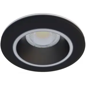 Calex | Halo Downlight Zwart | 6.5W | Smart | Ø 94mmVendu parbol