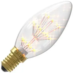 Calex Pearl LED kaarslamp E14 1W 70lm 20leds 1800K Helder Niet dimbaar pas cher