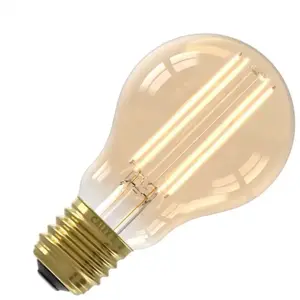 Calex Filament LED Lamp - E27 - A60 Lichtbron Goud - 4.5W - DimbaarVendu parbol