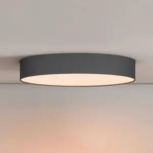 Calex Slimme Plafondlamp - Smart Plafonnière 30cm - RGB en Warm Wit - Zwart pas cher