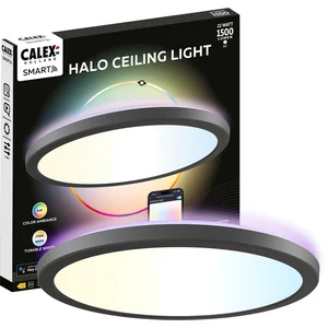 Calex Halo Slimme Plafonnière - Smart Plafondlamp 30cm - RGB en Warm W...Vendu parbol