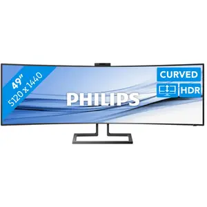 Comparateur de prix : Philips 499P9H - UltraWide Dual QHD Curved - USB-C - VA Monitor - 49 inch