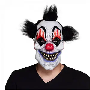 Boland - Latex gezichtsmasker Scary clown - Volwassenen - Clown - Hall...Vendu parbol