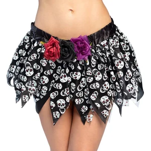 Boland - Rokje Calaveras - Volwassenen - Day of the dead - Halloween e...Vendu parbol
