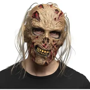 Boland - Latex masker Zombie Grumble - Volwassenen - Zombie - Ondode -... pas cher