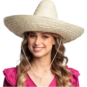 Boland - Sombrero Puebla naturel Naturel - 49 - Volwassenen - Unisex -... pas cher