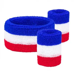 Comparateur de prix : BOLLAND Bandeaux supporter de France - Multicolore - Lot de 3 - Éponge...