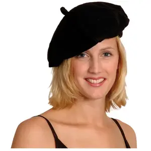 Béret France - Mixte - Noir
