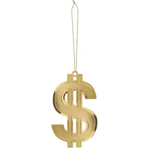 Boland - Ketting Dollar (24 cm) - Volwassenen - Unisex - Pooier - Pimp...Vendu parbol